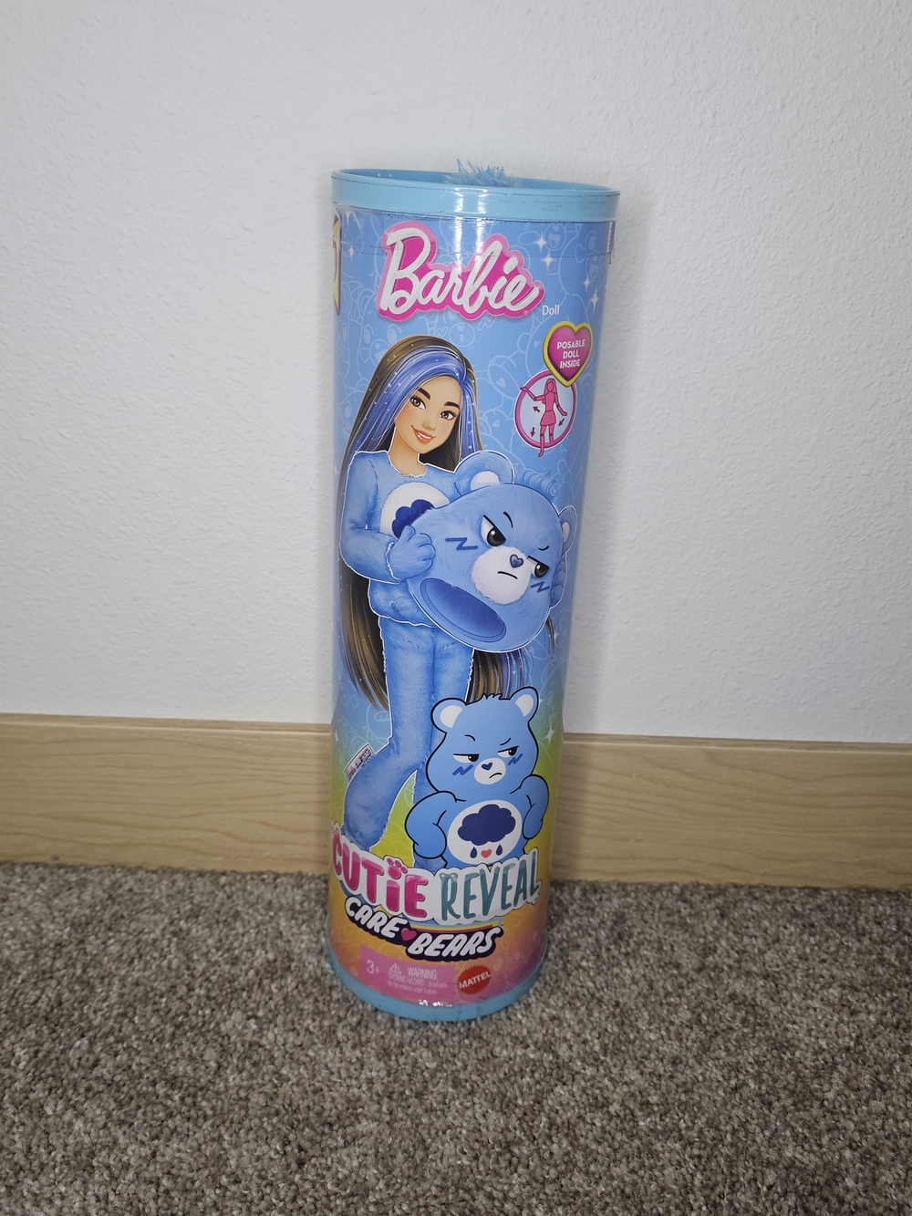 Barbie Cutie Reveal Care Bears Doll - Blue Packaging